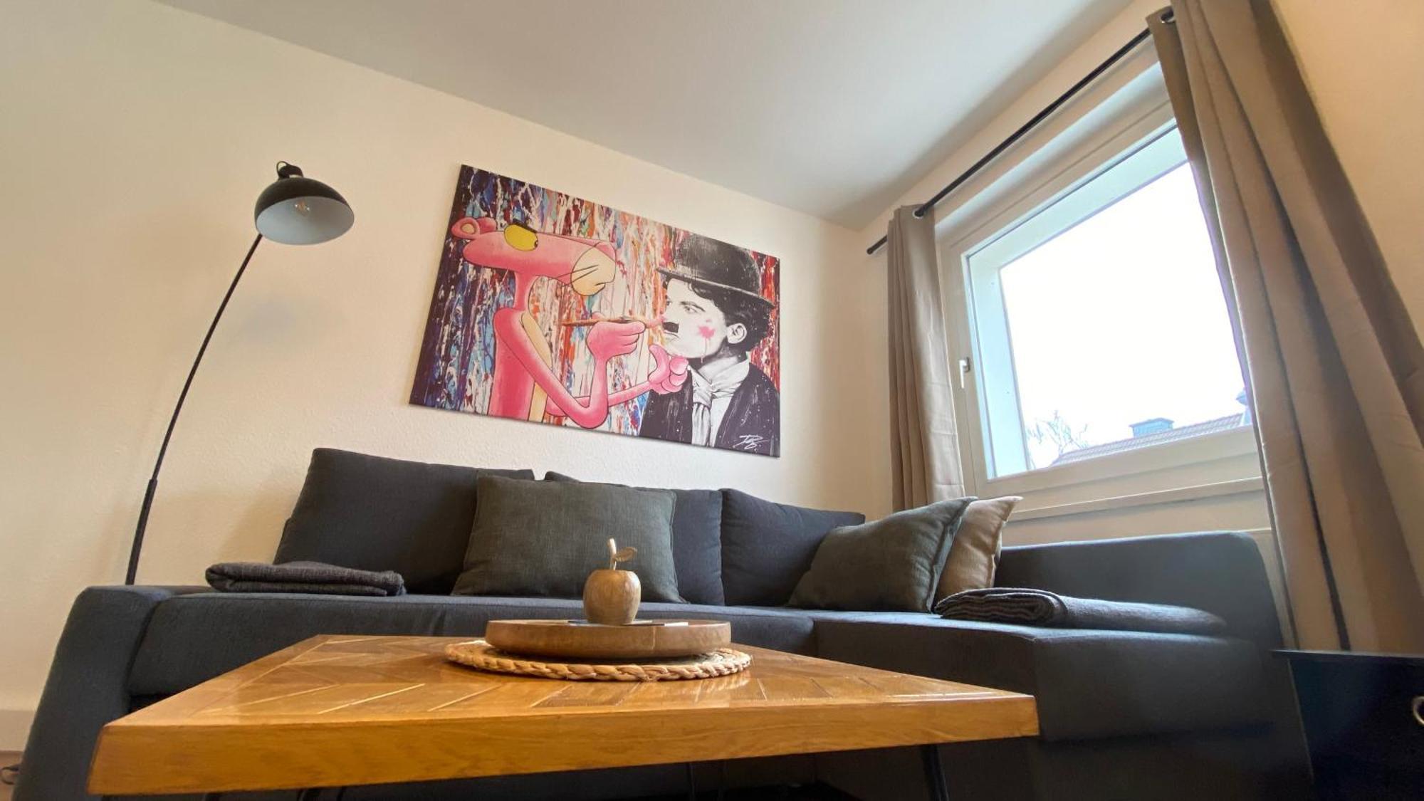 Charlie , Solingen Mitte, Ferien/Messe Wohnung Fuer Bis Zu 5 Personen Esterno foto
